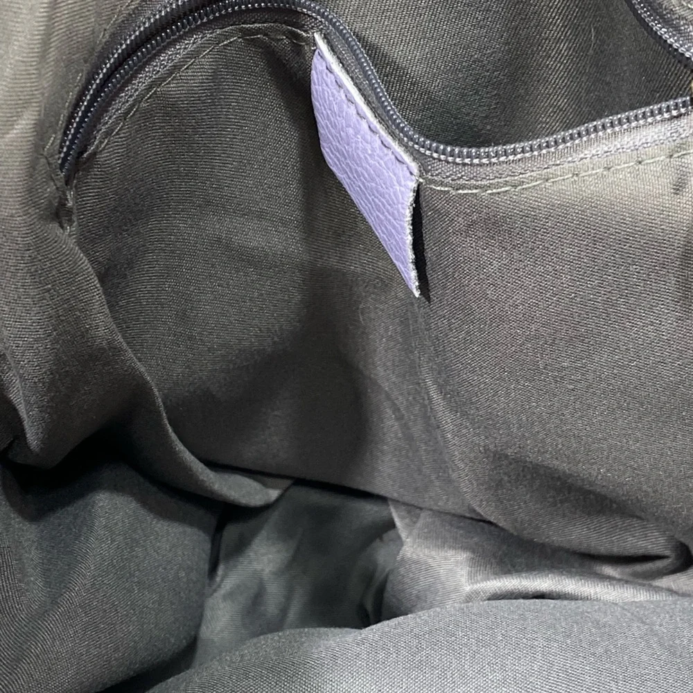 Lavender Bow Accent Backpack